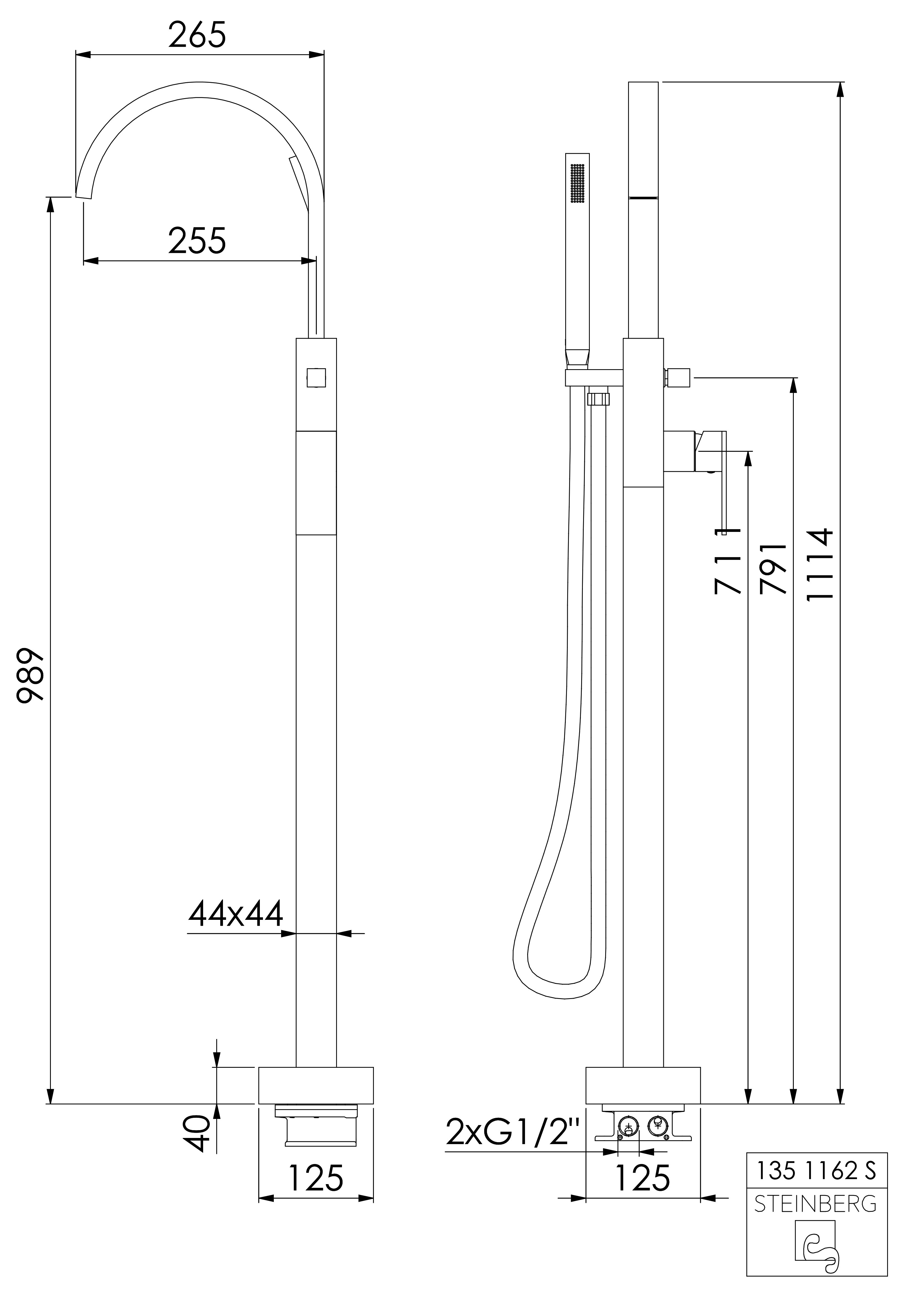 Steinberg Serie 135 Armatur Steinberg Serie 135 Armatur