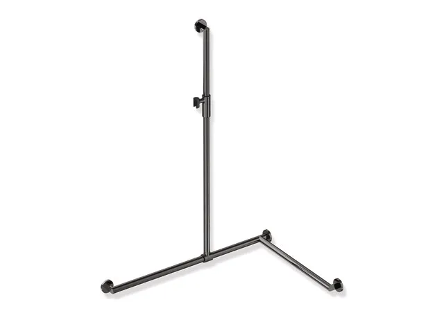 HEWI Duschhandlauf System 900 PG93, Edelstahl PVD, 1250 mm