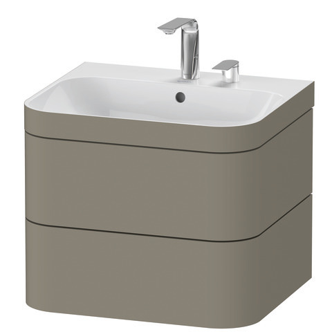 Duravit Set wandhängend „Happy D.2 Plus“ 57,5 × 49 × 48 cm