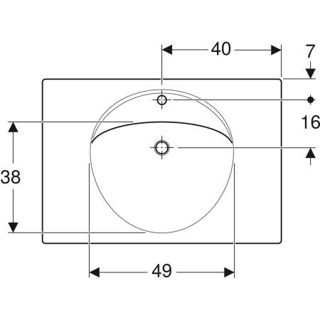 Wandwaschtisch mit Ablagefläche „Preciosa“, rechteckig 80 × 55 cm in weiß alpin Wandwaschtisch mit Ablagefläche „Preciosa“, rechteckig 80 × 55 cm in weiß alpin