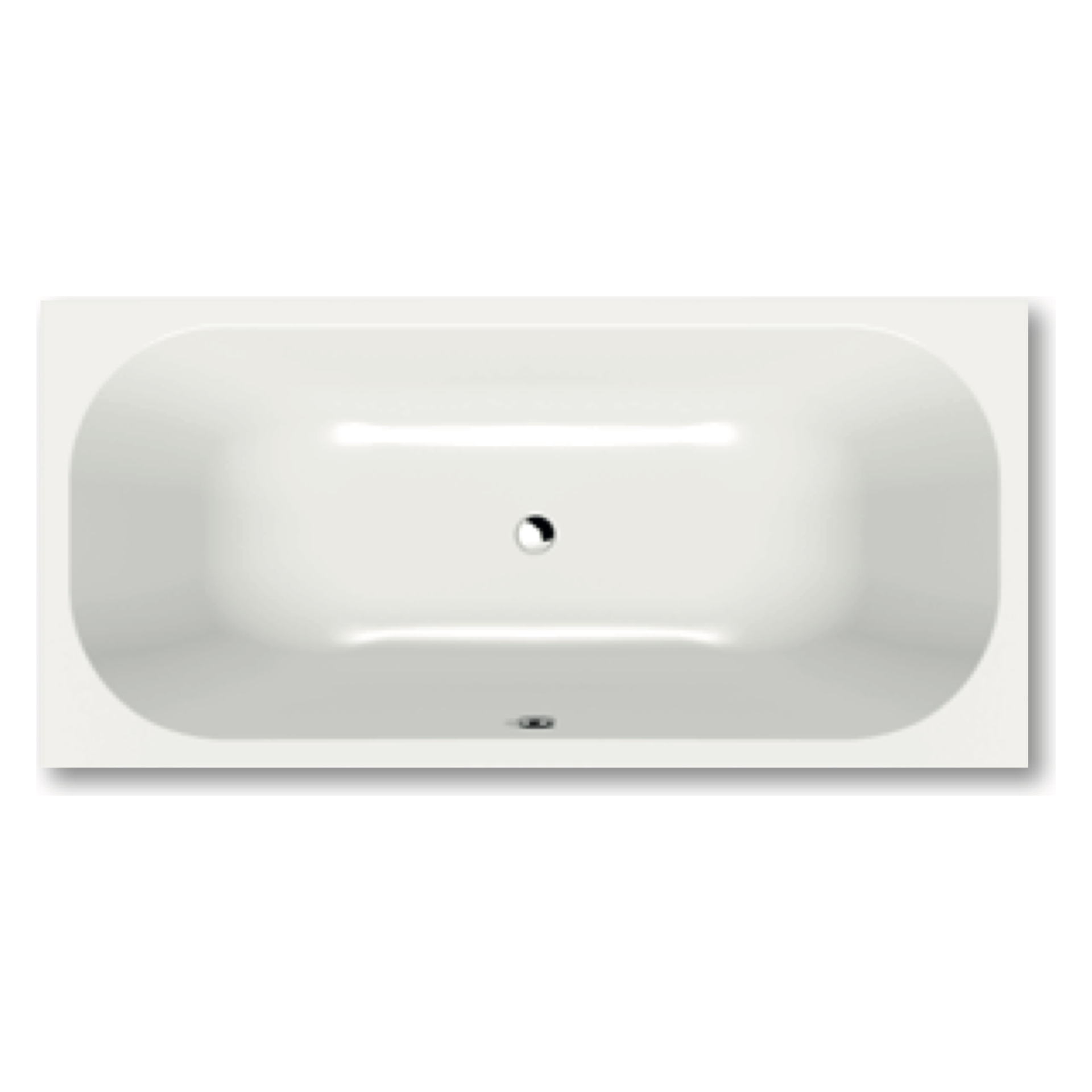 repaBAD Badewanne „Pod“ rechteck 1800 × 850 mm, Mittelablauf in Weiß repaBAD Badewanne „Pod“ rechteck 1800 × 850 mm, Mittelablauf in Weiß