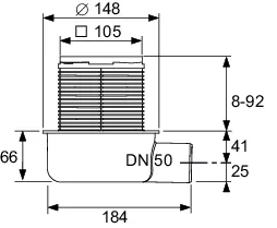 drainpoint S 50 Ablaufset superflach drainpoint S 50 Ablaufset superflach