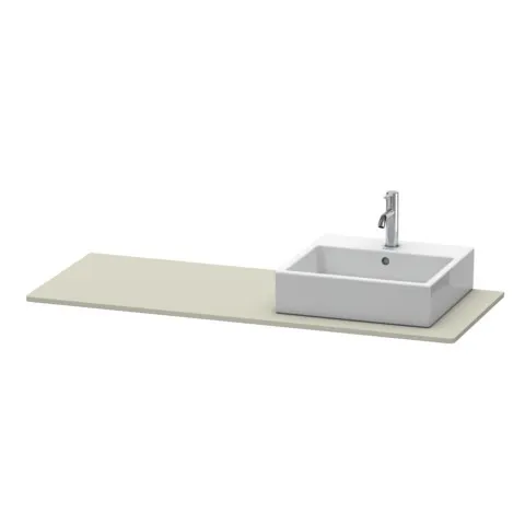 Duravit Konsole „XSquare“ in Taupe Seidenmatt Duravit Konsole „XSquare“ in Taupe Seidenmatt