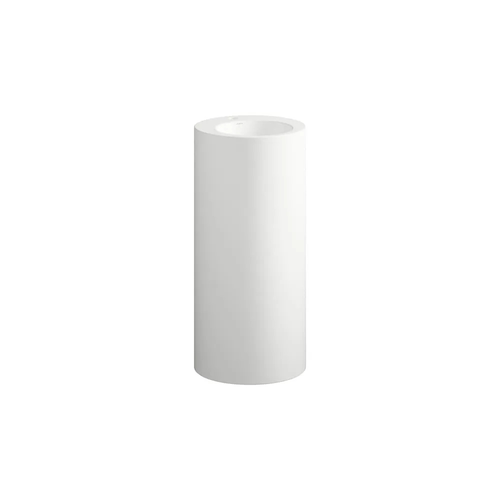 Laufen Waschtisch FORM bodenstehend rund 404 x 444 x 900 mm in weiß matt