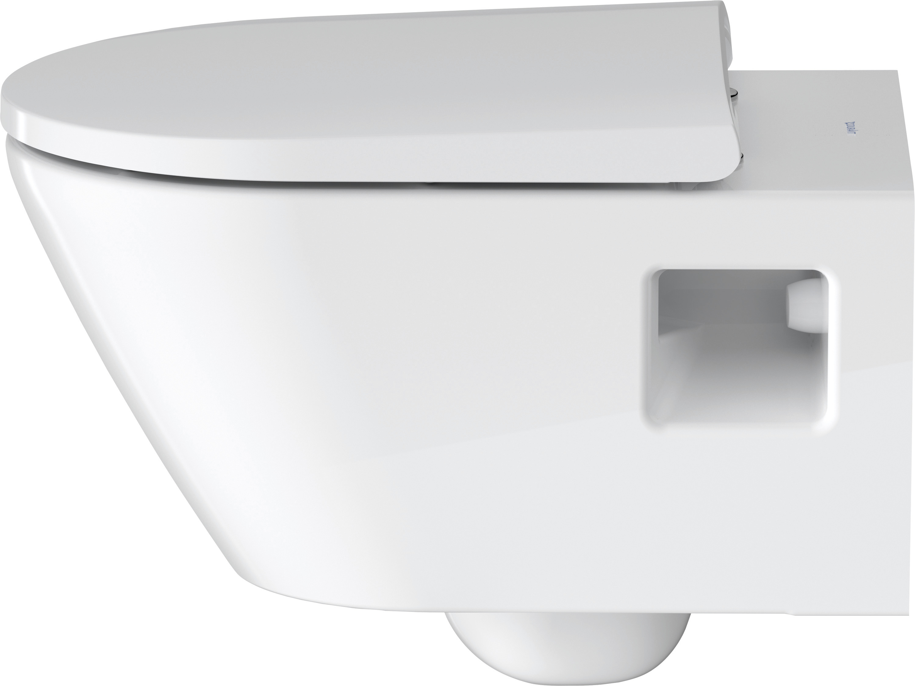 Wand-WC Set 540 mm D-Neo Weiß,TS rimless,WC-Sitz mitAbsenkautomatik