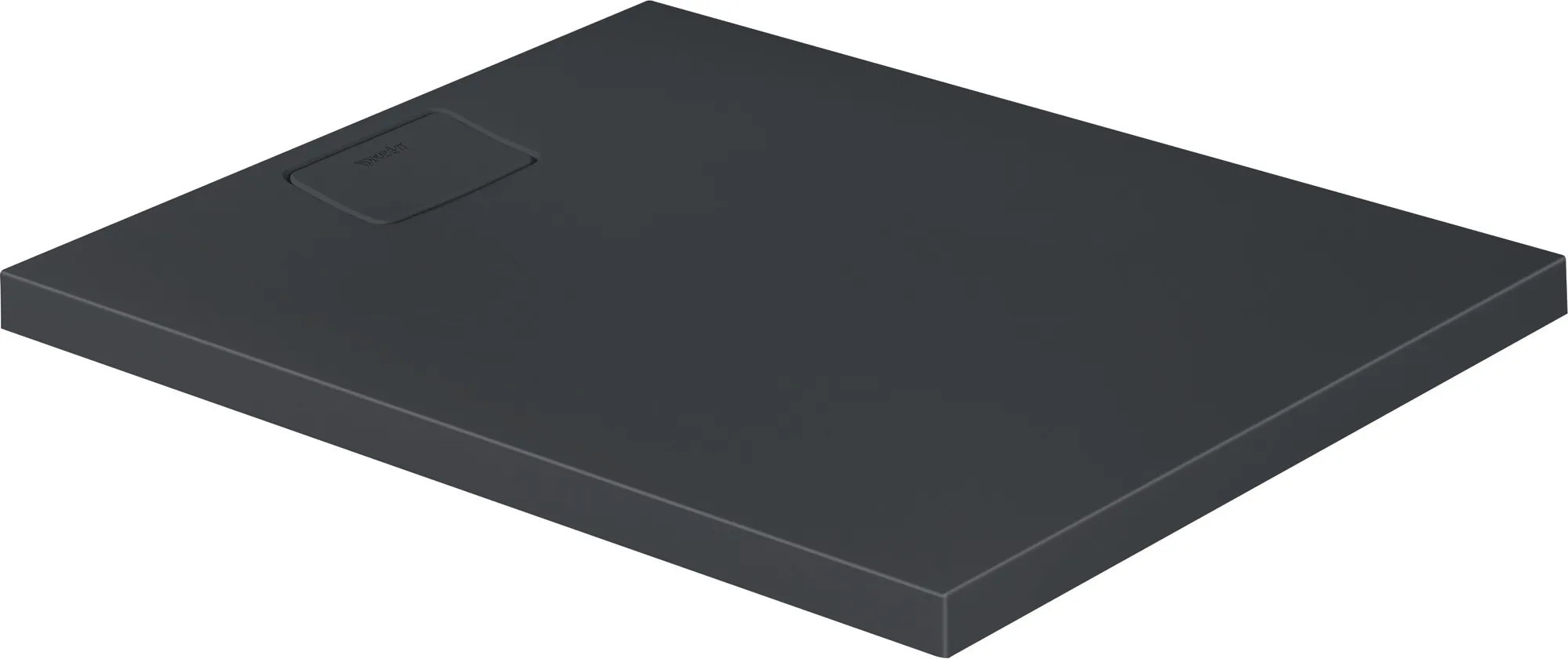 Duravit rechteck Duschwanne „Stonetto“ 100 × 80 cm in Anthrazit Matt