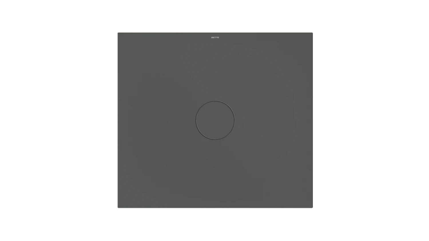 Bette rechteck Duschwanne „BetteAir“ 1000 × 900 mm mit BetteAntirutsch Pro, ohne Oberflächenveredelung, ohne Wannenträger, in Slate