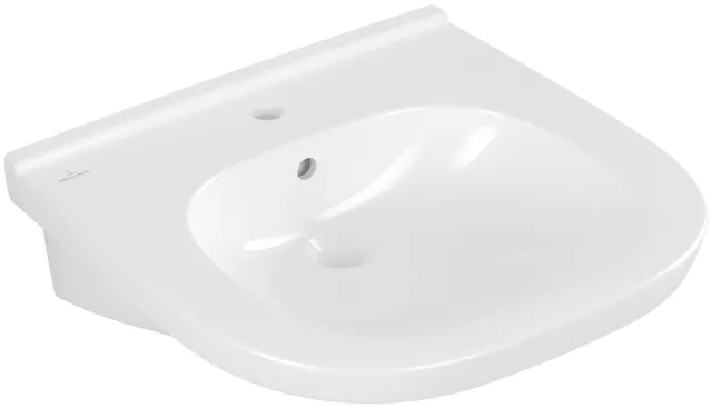 Villeroy & Boch Wandwaschtisch „ViCare“ 555 × 540 × 195 mm, mit Hahnlochbohrung in Weiß Alpin Villeroy & Boch Wandwaschtisch „ViCare“ 555 × 540 × 195 mm, mit Hahnlochbohrung in Weiß Alpin