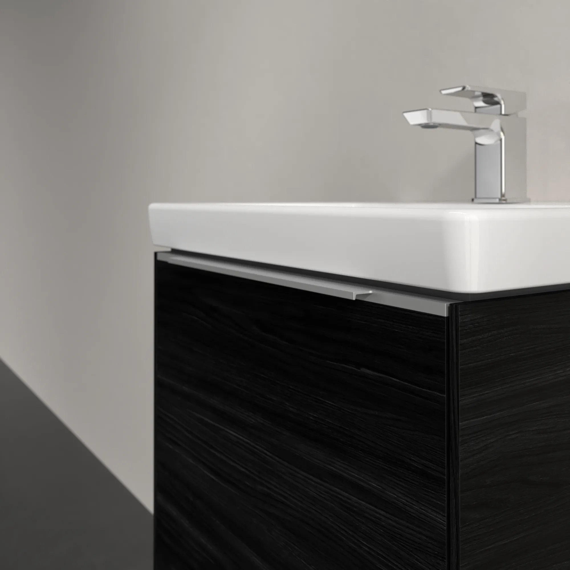 Villeroy & Boch Subway 3.0 Waschbeckenunterschrank C58000 Black Oak