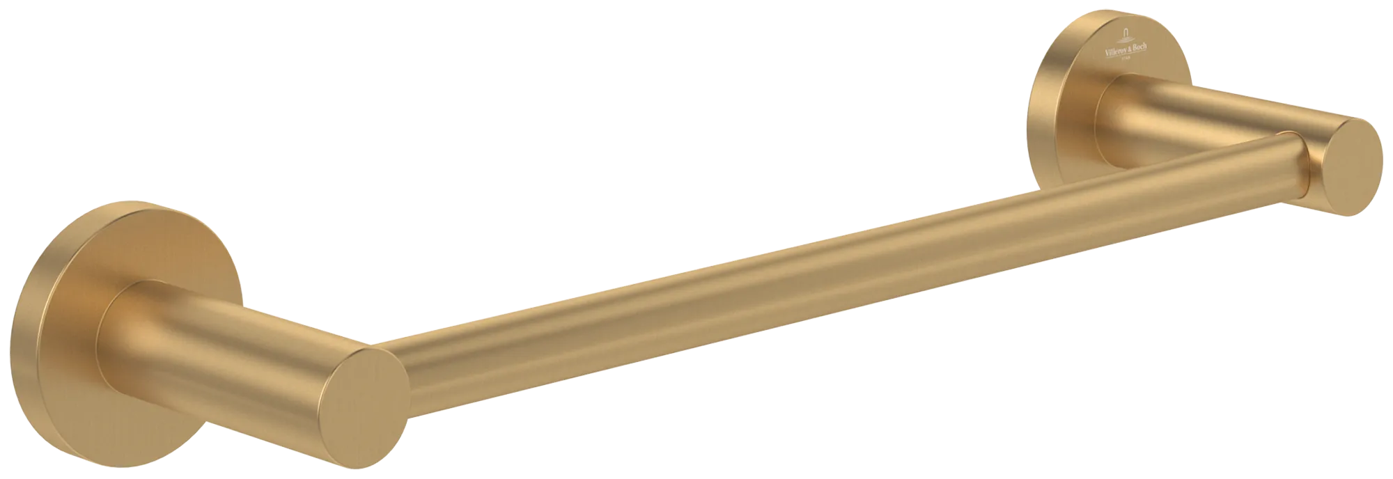 Villeroy & Boch Handtuchhalter Elements - Tender, Brushed Gold, 366x85x54 mm, Wandmontage