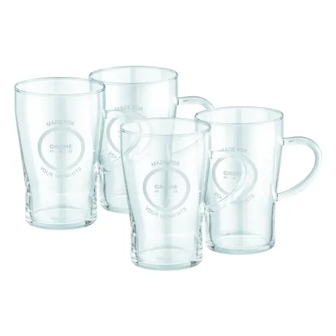 Teegläser Red 40432, hitzebeständiges Glas, Volumen 250 ml, 4 Stück Teegläser Red 40432, hitzebeständiges Glas, Volumen 250 ml, 4 Stück
