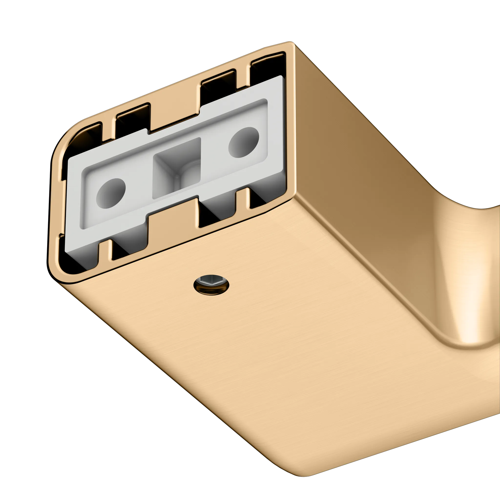 Collection Moll Badetuchhalter 600 mm Messing gebürstet Collection Moll Badetuchhalter 600 mm Messing gebürstet