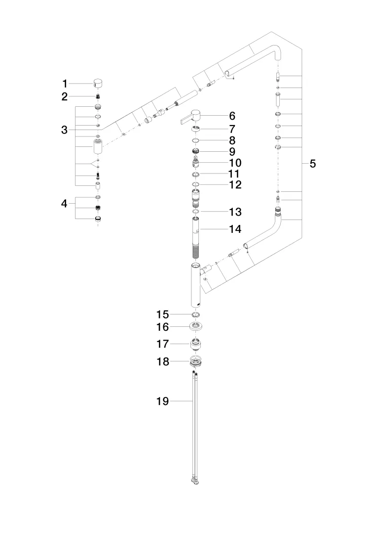 Dornbracht Tara Ultra Einhebelmischer Messing gebürstet (23kt Gold) Dornbracht Tara Ultra Einhebelmischer Messing gebürstet (23kt Gold)