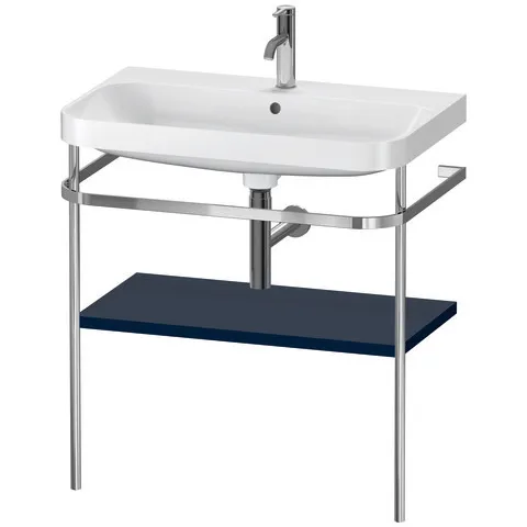 Duravit Waschtischunterschrank c-shaped Set mit Metallkonsole „Happy D.2 Plus“ 77,5 × 85 × 49 cm Duravit Waschtischunterschrank c-shaped Set mit Metallkonsole „Happy D.2 Plus“ 77,5 × 85 × 49 cm