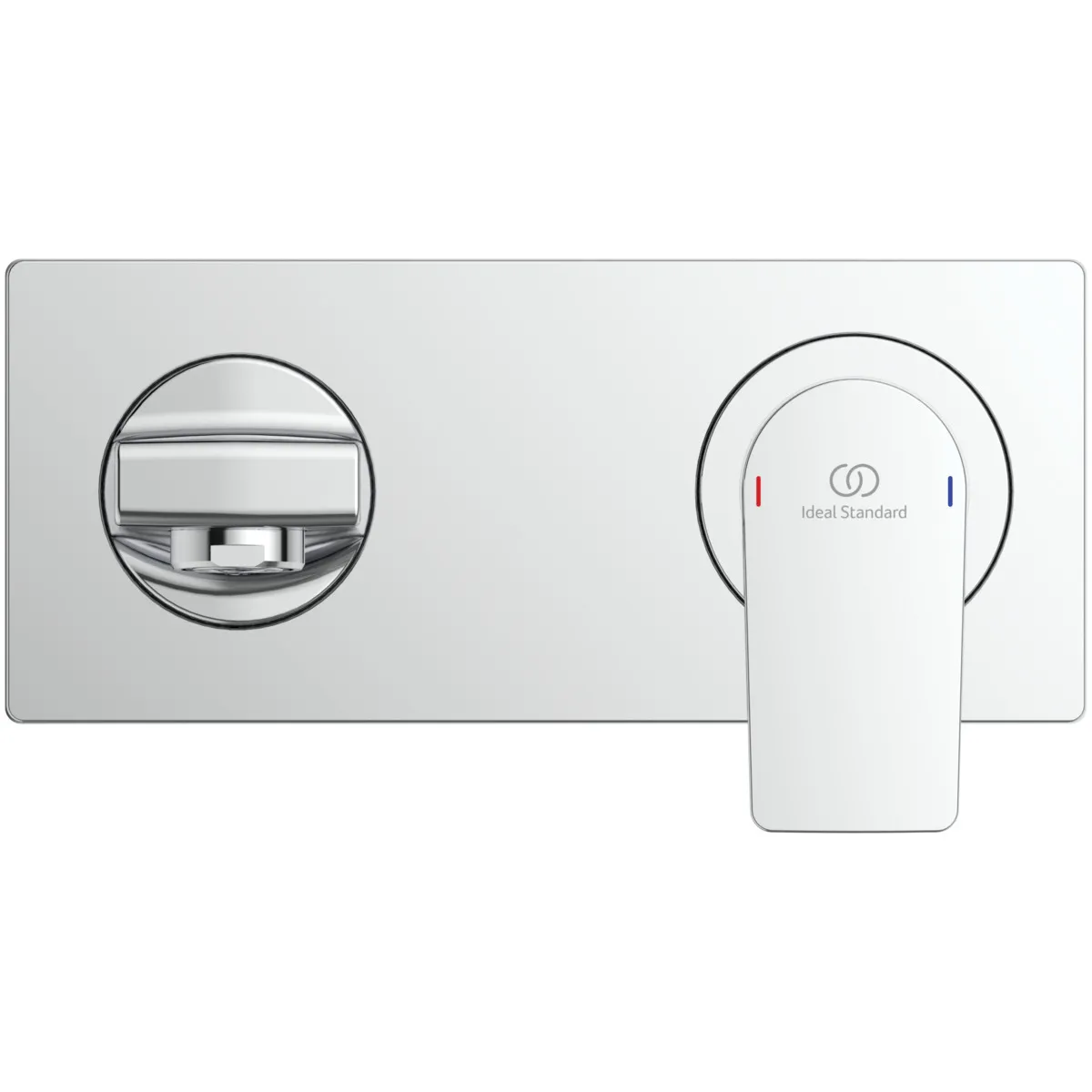 Wand-Waschtischarmatur Unterputz Edge, Bausatz 2, 5 l/min., Ausladung 191mm, Chrom Wand-Waschtischarmatur Unterputz Edge, Bausatz 2, 5 l/min., Ausladung 191mm, Chrom