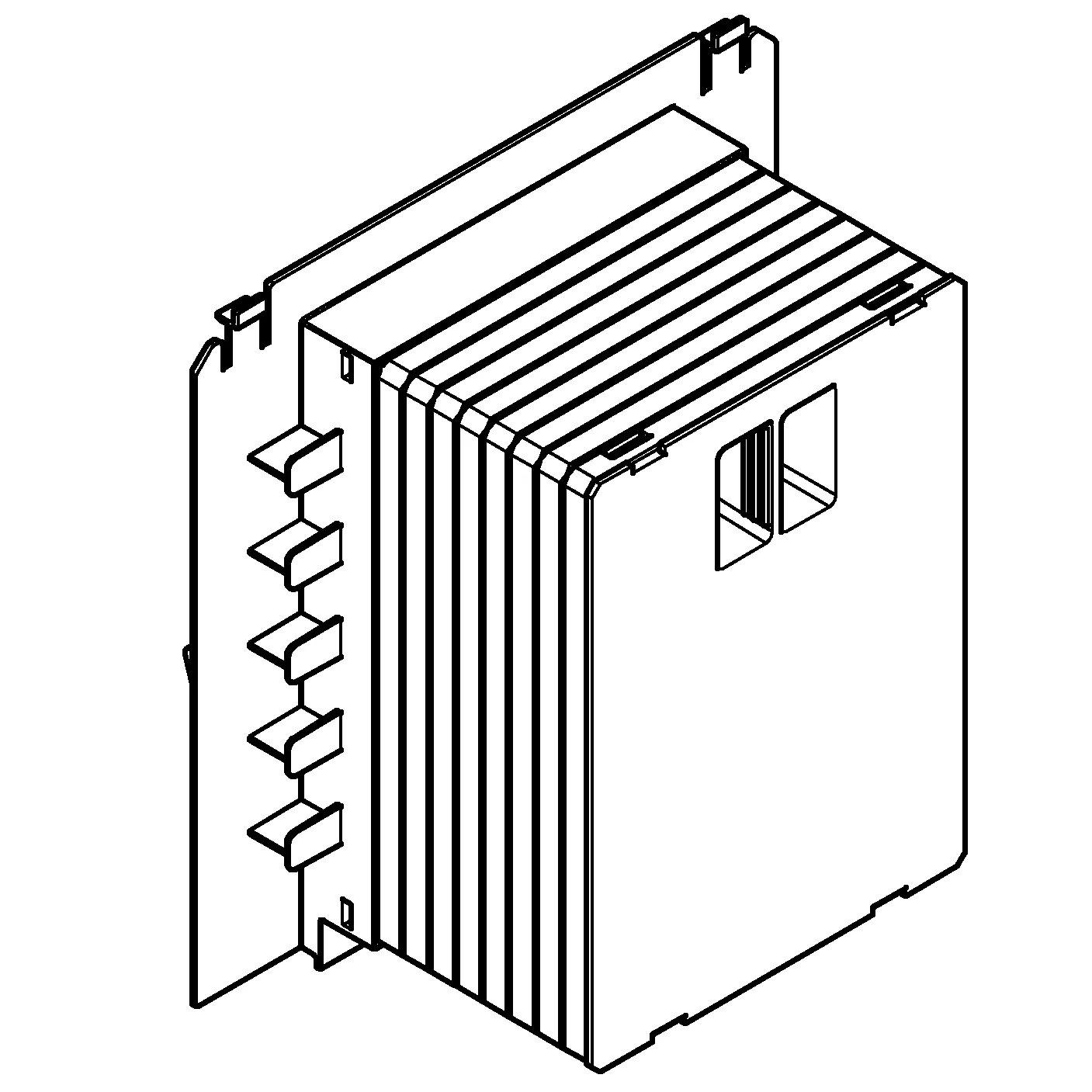 Revisionsschacht 40911, für kleine WC-Betätigungen, zur Kombination mit Rapid SL und Uniset GD 2 Spülkasten Revisionsschacht 40911, für kleine WC-Betätigungen, zur Kombination mit Rapid SL und Uniset GD 2 Spülkasten