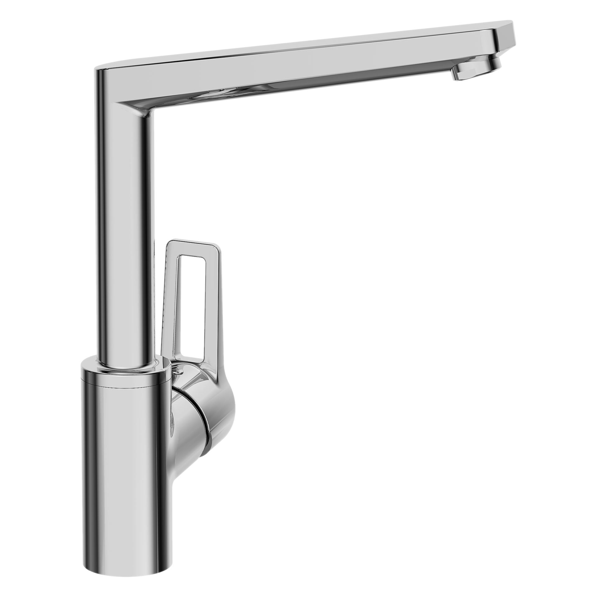 Hansa Einhand-Küchenarmatur „Twist“ Ausladung 193 mm in chrom Hansa Einhand-Küchenarmatur „Twist“ Ausladung 193 mm in chrom