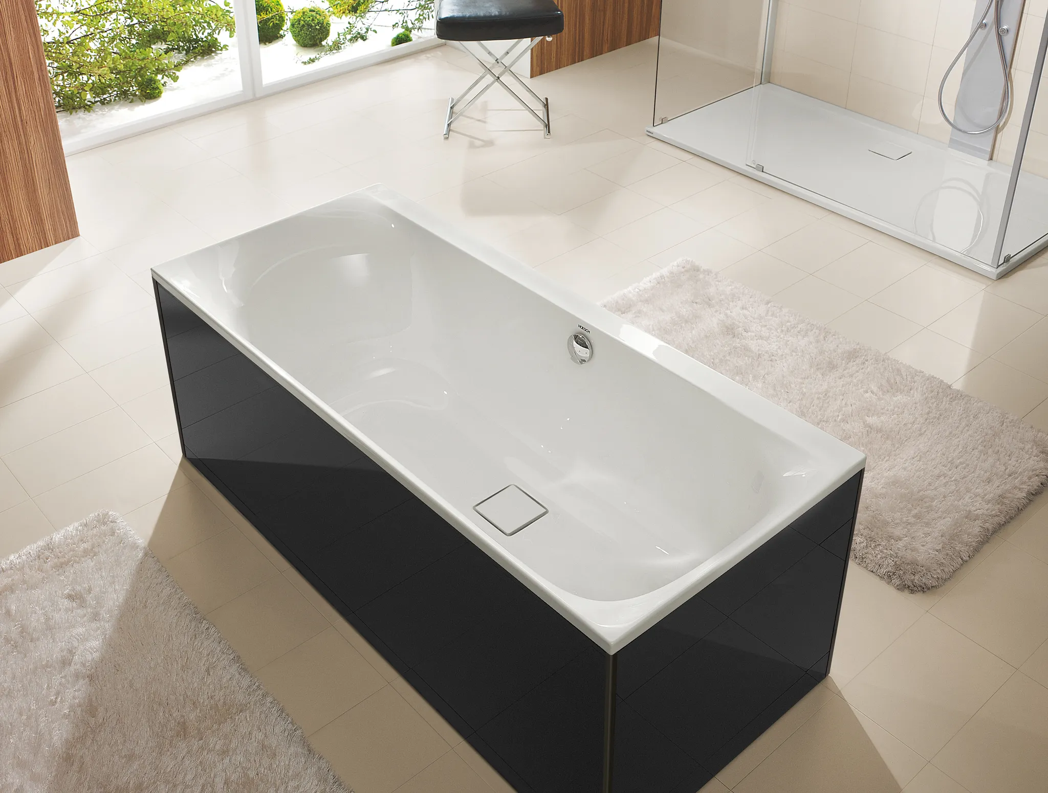 Hoesch Badewanne „Thasos“ rechteck 170 × 75 cm