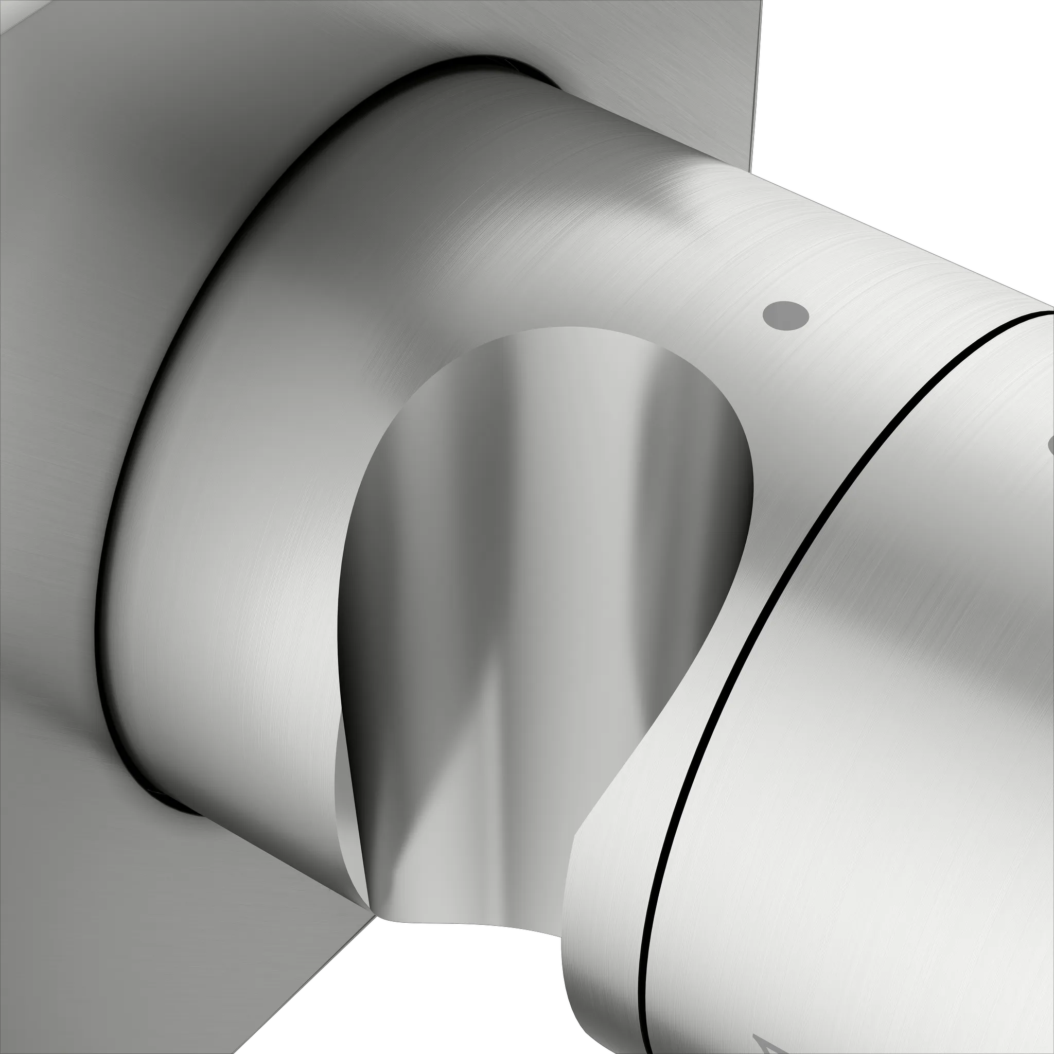 KEUCO IXMO Ab- und Umstellventil Unterputz für 2 Verbraucher mit Schlauchanschluss und Brausehalter