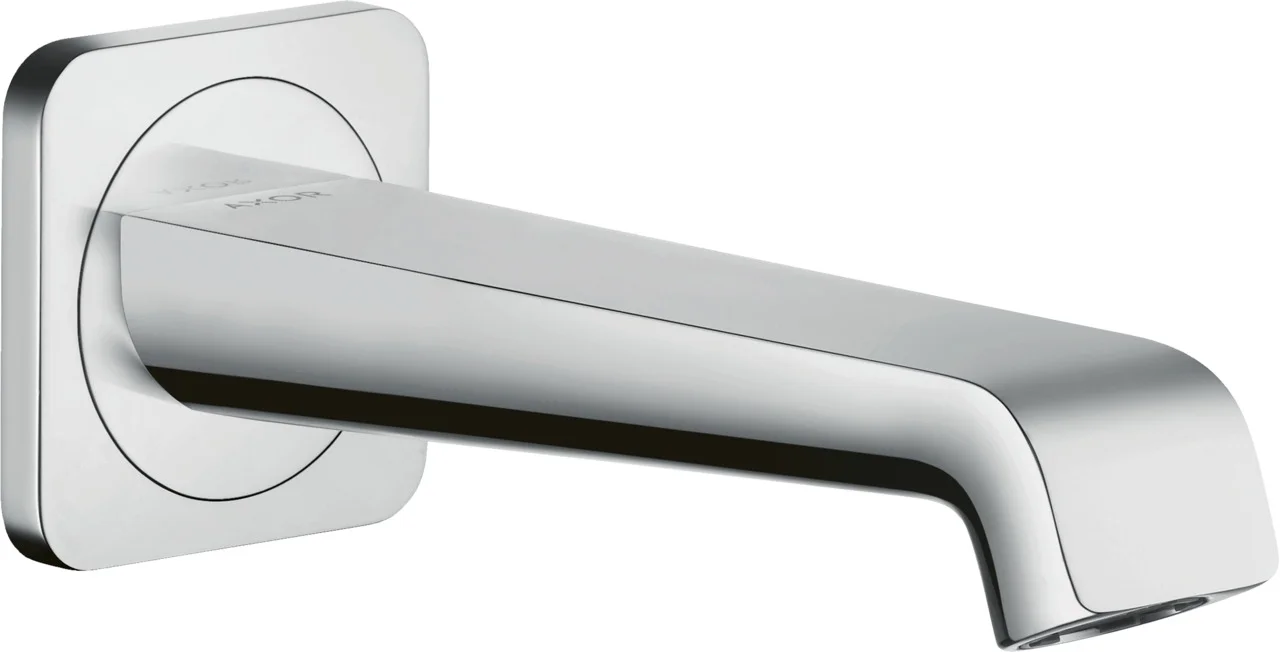 Hansgrohe Axor Citterio E Wanneneinlauf Chrom, DN20, Ausladung 181 mm, Laminarstrahl, max. Durchfluss 23 l/min bei 3 bar Hansgrohe Axor Citterio E Wanneneinlauf Chrom, DN20, Ausladung 181 mm, Laminarstrahl, max. Durchfluss 23 l/min bei 3 bar