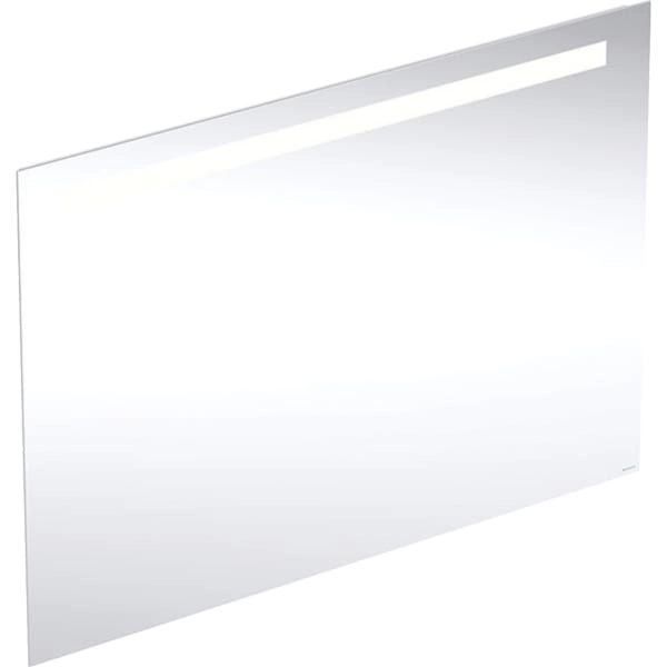 Geberit Option Basic Square Lichtspiegel, Aluminium eloxiert, 100x70 cm, LED-Beleuchtung oben