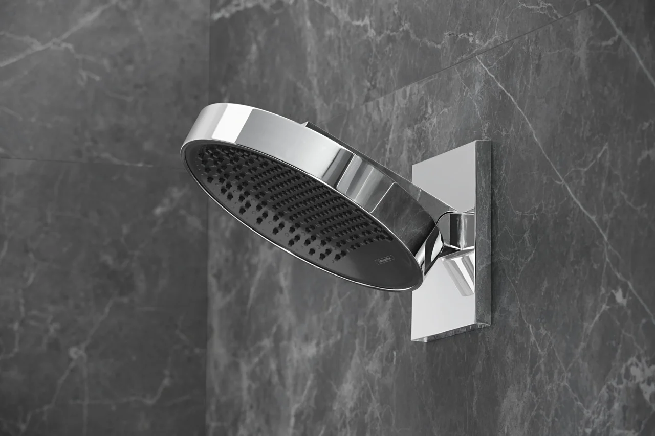 Hansgrohe Rainfinity Kopfbrause 250 mm, 1 Strahl, Chrom, Wandmontage