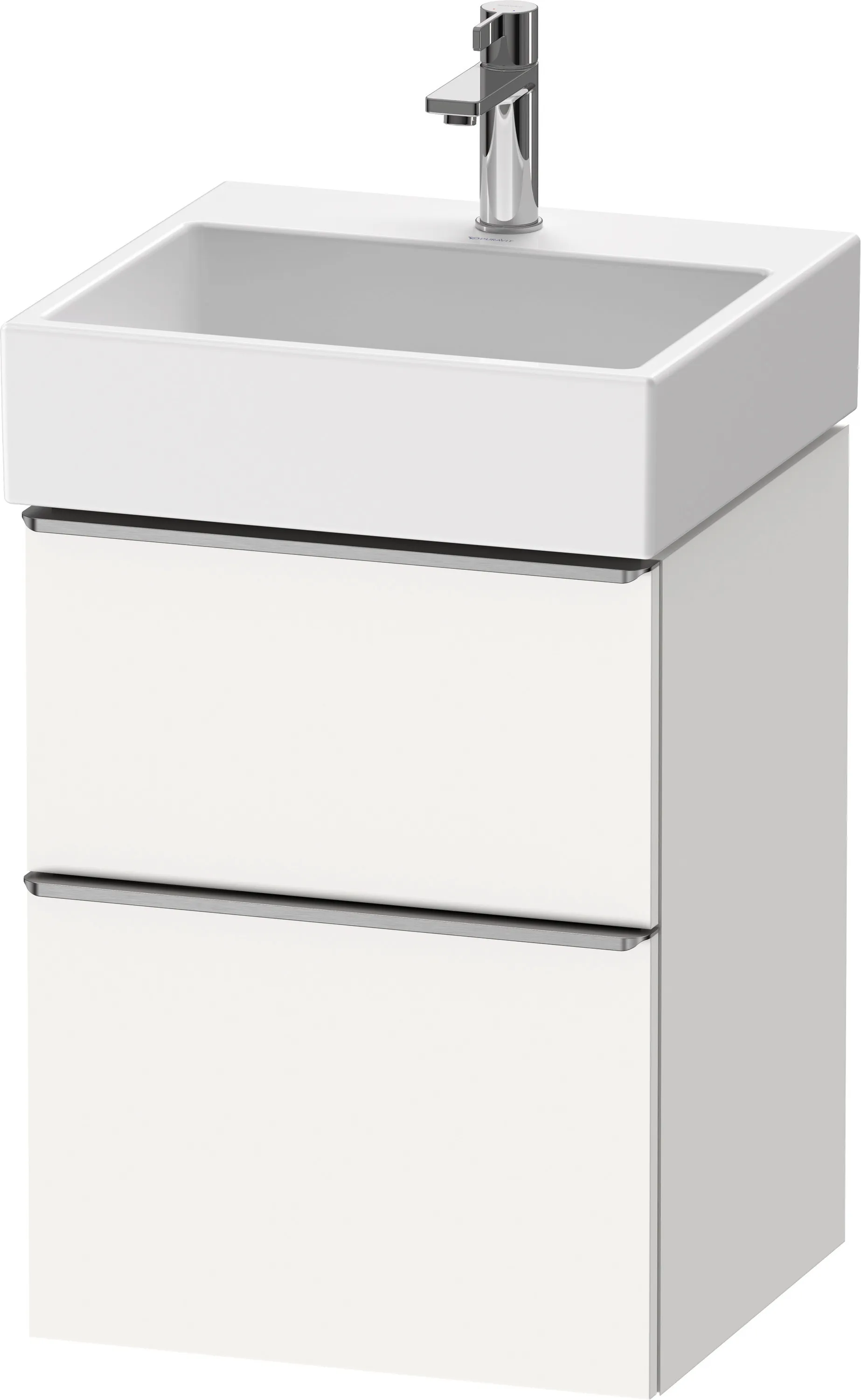 Duravit Waschtischunterschrank wandhängend „D-Neo“ 48,4 × 62,5 × 44,2 cm Weiß Matt