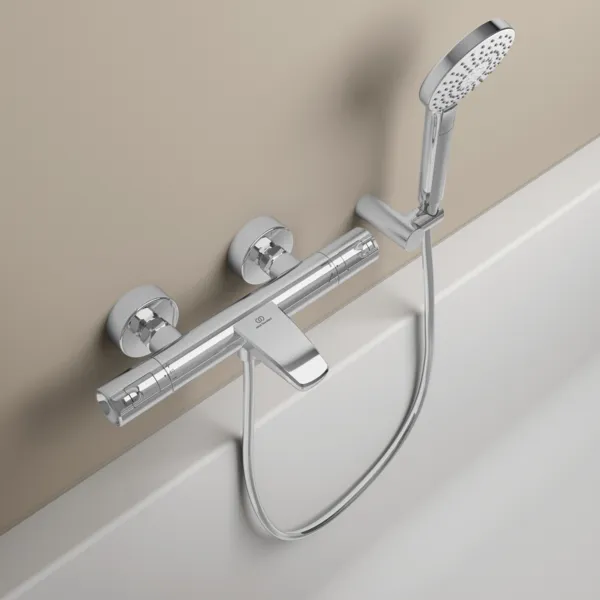 Badethermostat Aufputz Ceratherm T50, Ausladung 161mm, Chrom Badethermostat Aufputz Ceratherm T50, Ausladung 161mm, Chrom