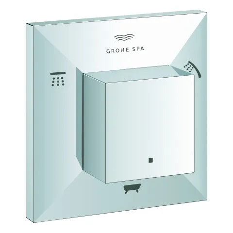 Grohe Allure Brilliant 5-Wege-Umstellung Fertigmontageset chrom Grohe Allure Brilliant 5-Wege-Umstellung Fertigmontageset chrom