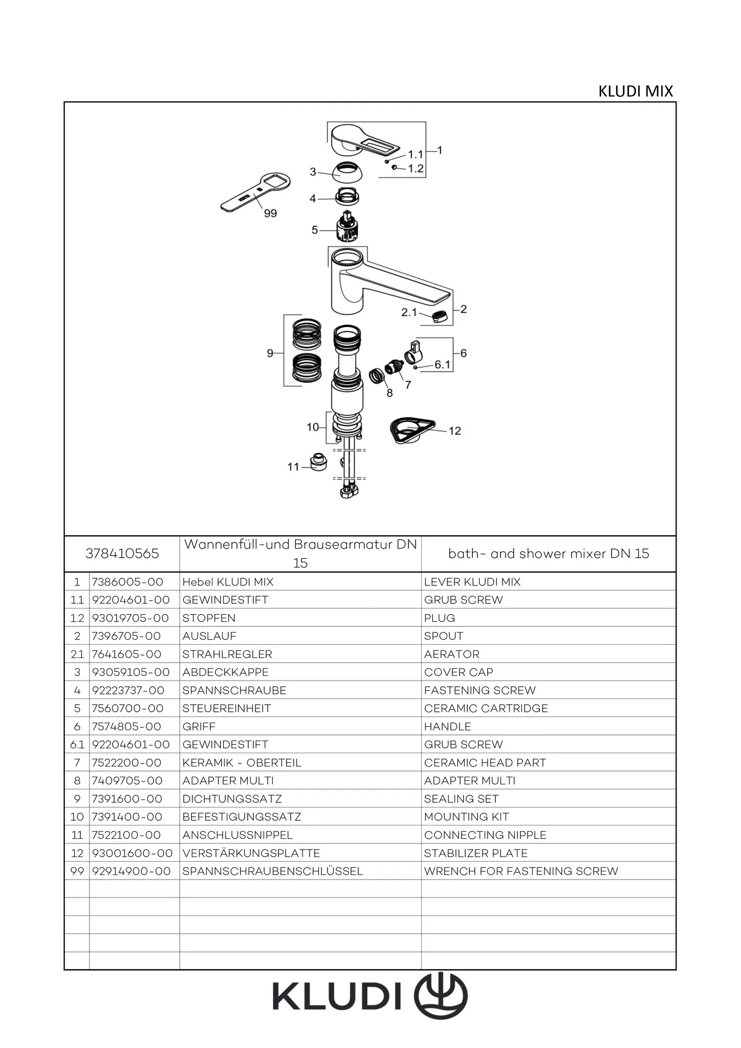 MIX SPTMultiEHM DN 15 Bügelgriff chrom MIX SPTMultiEHM DN 15 Bügelgriff chrom