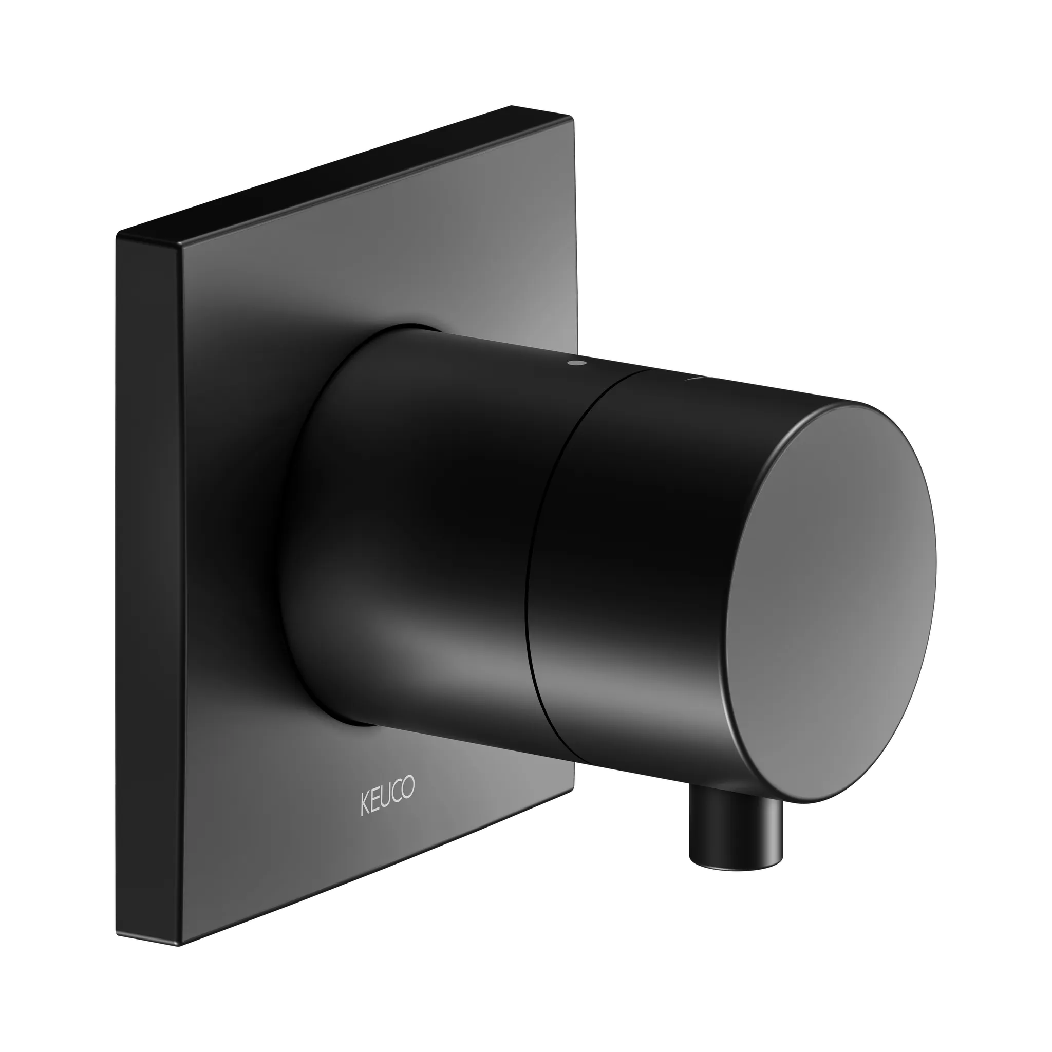 KEUCO IXMO Absperrventil Unterputz für 1 Verbraucher IXMO Comfort, eckig schwarz matt KEUCO IXMO Absperrventil Unterputz für 1 Verbraucher IXMO Comfort, eckig schwarz matt