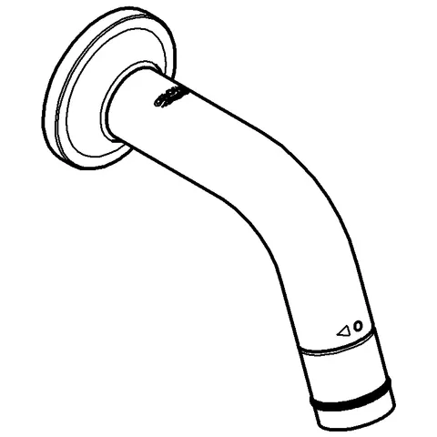 Waschtisch-Wandauslaufventil Universal 20205, Ausladung 106 mm, chrom Waschtisch-Wandauslaufventil Universal 20205, Ausladung 106 mm, chrom