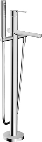 Einhand-Wannenarmatur „Ronda“ Ausladung 200 mm in Chrom Einhand-Wannenarmatur „Ronda“ Ausladung 200 mm in Chrom