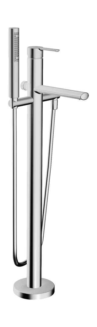 HansaRONDA Einhebelmischer Badebatterie mit Standrohr 0342 1-strahlig Ausladung 200 mm DN15 Chrom HansaRONDA Einhebelmischer Badebatterie mit Standrohr 0342 1-strahlig Ausladung 200 mm DN15 Chrom