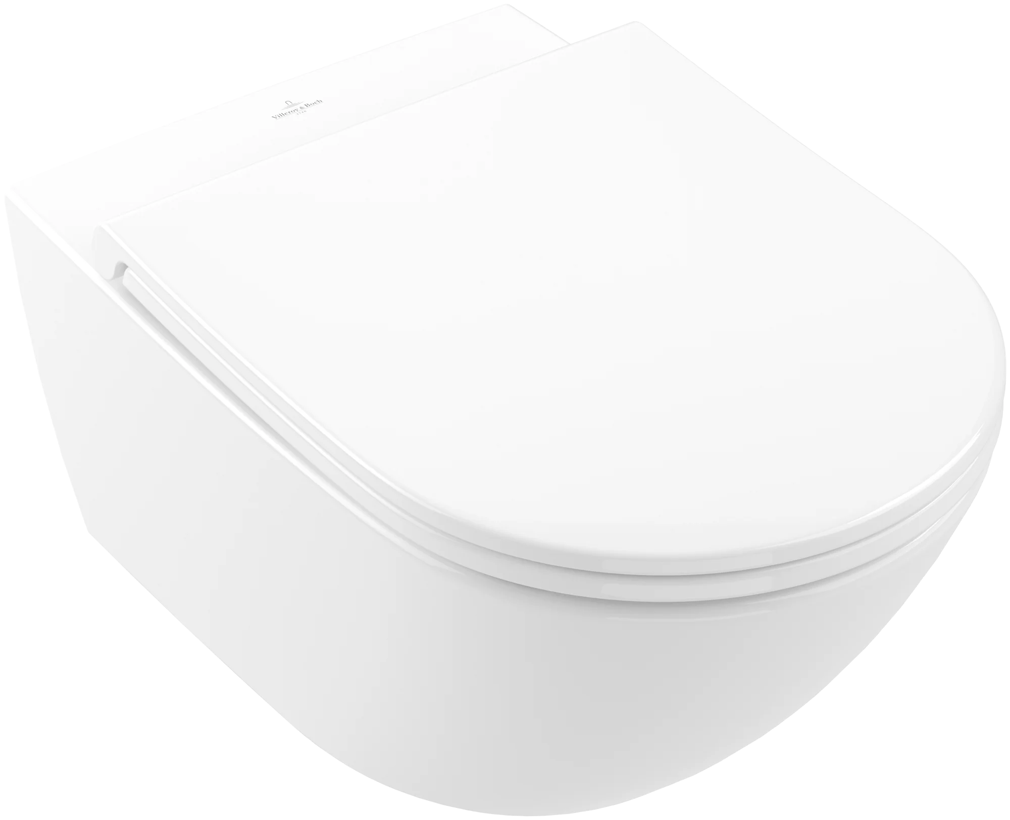 Villeroy & Boch Universo TwistFlush WC-Set, oval, weiß Alpin, 370x560 mm, wandhängend mit TwistFlush-Technologie und SoftClosing Villeroy & Boch Universo TwistFlush WC-Set, oval, weiß Alpin, 370x560 mm, wandhängend mit TwistFlush-Technologie und SoftClosing