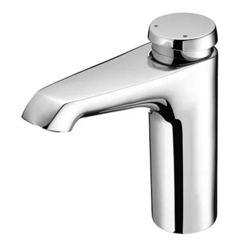 Waschtisch-Armatur XERIS SC, HD-M mid. - Hochdruck Mischwasser, Selbstschluss, 2x G 3/8 IG, chrom