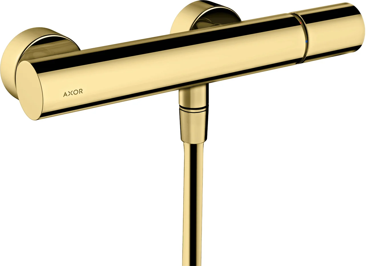 Hansgrohe AXOR Uno Brausenmischer Aufputz, Zerogriff BB, Brushed Brass, 150 ± 16 mm, max. Durchfluss 15 l/min, Keramikmischsystem, einstellbare Temperaturbegrenzung, Rückflussverhinderer, Schalldämpfer, für Durchlauferhitzer geeignet Hansgrohe AXOR Uno Brausenmischer Aufputz, Zerogriff BB, Brushed Brass, 150 ± 16 mm, max. Durchfluss 15 l/min, Keramikmischsystem, einstellbare Temperaturbegrenzung, Rückflussverhinderer, Schalldämpfer, für Durchlauferhitzer geeignet