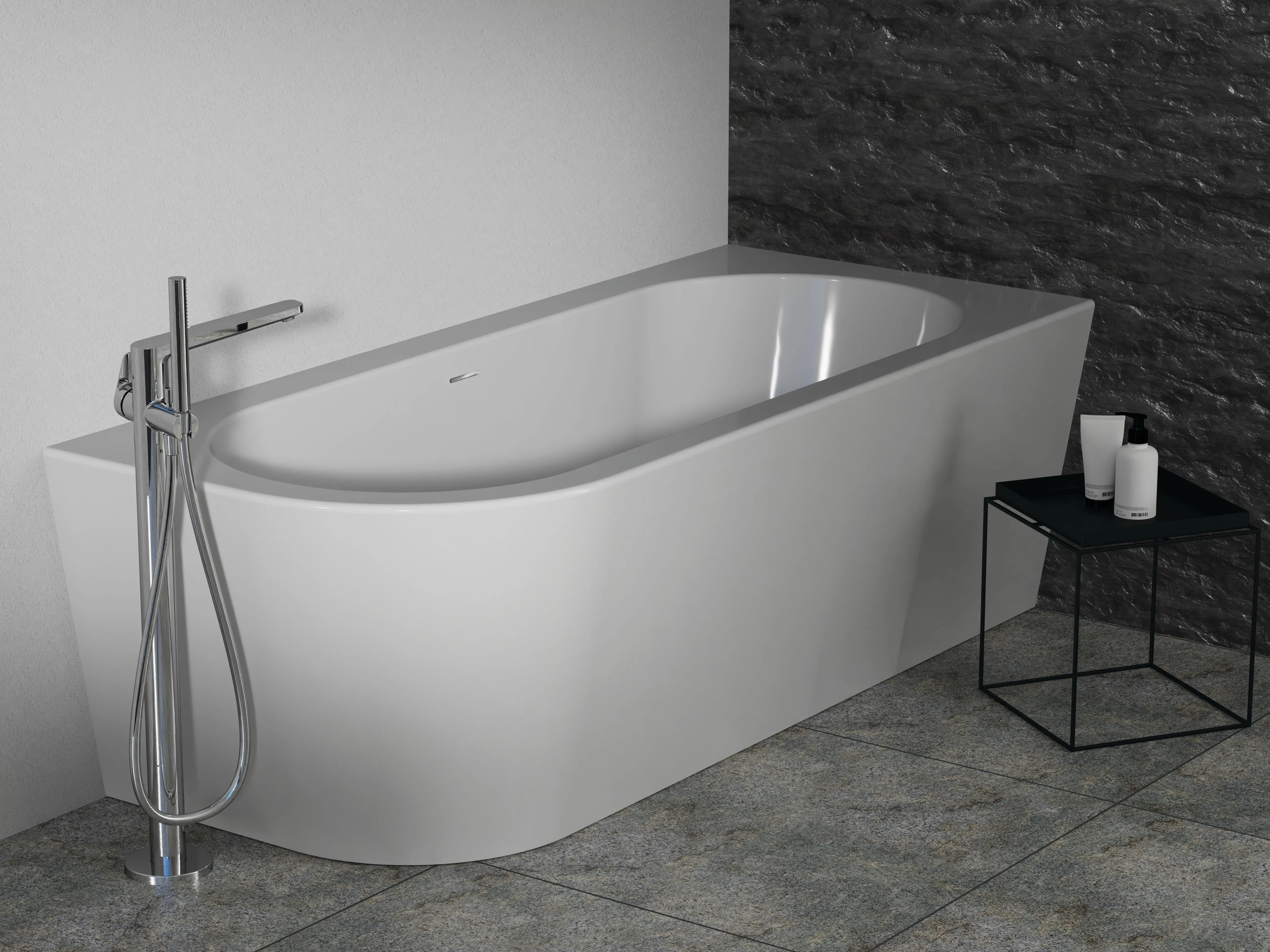 Ideal Standard Tonic II Freistehende Wannenarmatur Bausatz 2, Chrom Ideal Standard Tonic II Freistehende Wannenarmatur Bausatz 2, Chrom