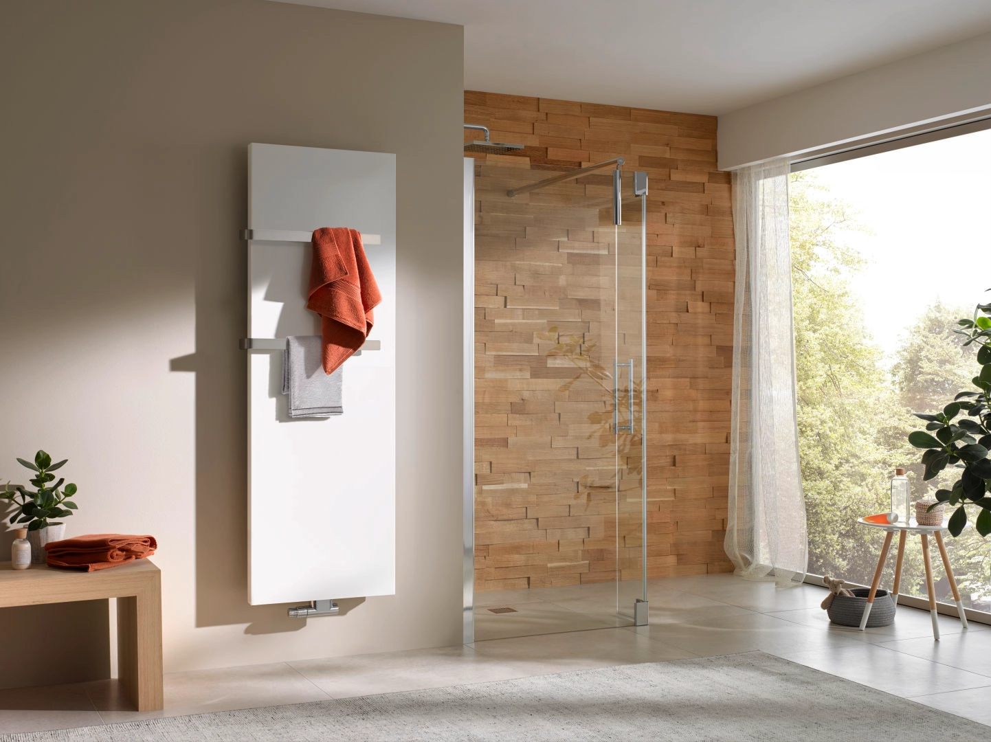 Kermi Design-Elektroheizkörper „Rubeo“ in Farbkonzept Kermi Design-Elektroheizkörper „Rubeo“ in Farbkonzept