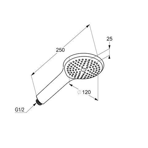 Kludi FRESHLINE Handbrause RS 1S weiß Kludi FRESHLINE Handbrause RS 1S weiß