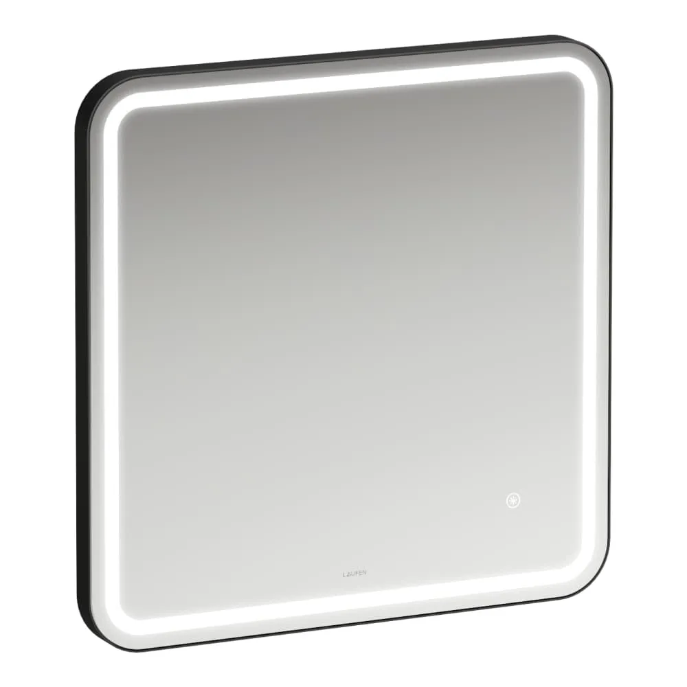 Base 2.0 Spiegel 44438.0, quadr. LED Bel.,1 Sensorsch., 600x600 schw.m Base 2.0 Spiegel 44438.0, quadr. LED Bel.,1 Sensorsch., 600x600 schw.m