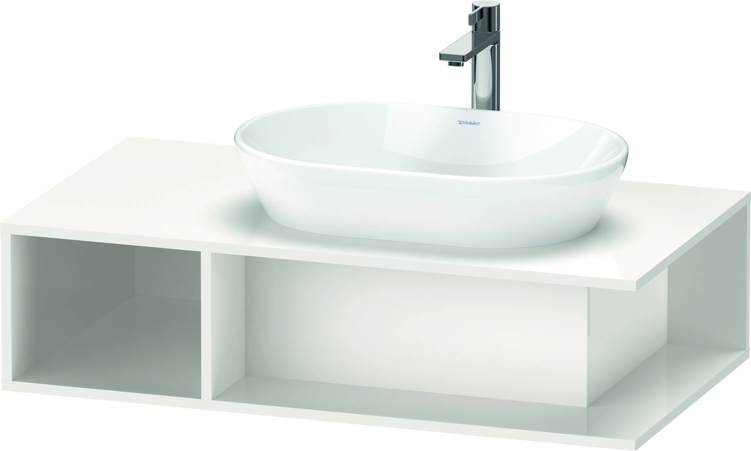 Duravit Waschtischunterschrank wandhängend „D-Neo“ 100 × 26 × 55 cm Weiß Hochglanz Duravit Waschtischunterschrank wandhängend „D-Neo“ 100 × 26 × 55 cm Weiß Hochglanz