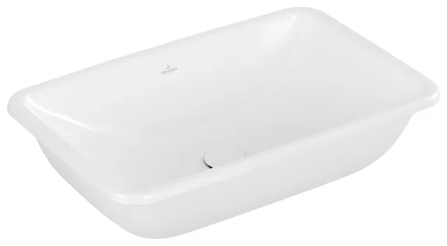 Villeroy & Boch Einbauwaschtisch aus TitanCeram „Loop & Friends“ ⌀ mm, ohne Hahnlochbohrung