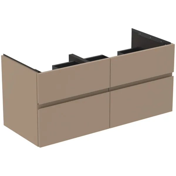 Ideal Standard Waschtischunterschrank „Finesse“ 120 × 55 × 50,5 cm Greige matt Ideal Standard Waschtischunterschrank „Finesse“ 120 × 55 × 50,5 cm Greige matt