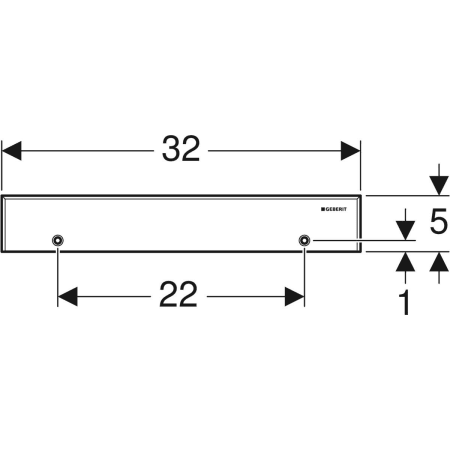 Fertigbauset für Wandablauf, Abdeckung aus Edelstahl, verschraubbar: Edelstahl gebürstet Fertigbauset für Wandablauf, Abdeckung aus Edelstahl, verschraubbar: Edelstahl gebürstet