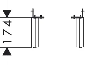 Xelu Q Möbelfüße 175/60, 2 Stück Chrom Xelu Q Möbelfüße 175/60, 2 Stück Chrom