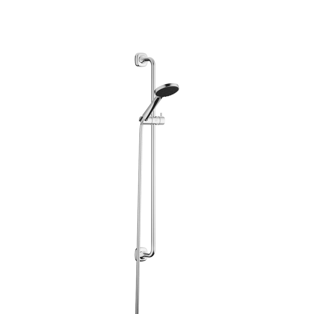 Dornbracht Duschgarnitur COYA Chrom, 800 mm Stichmaß, 1750 mm Brauseschlauch mit Verdrehschutz
