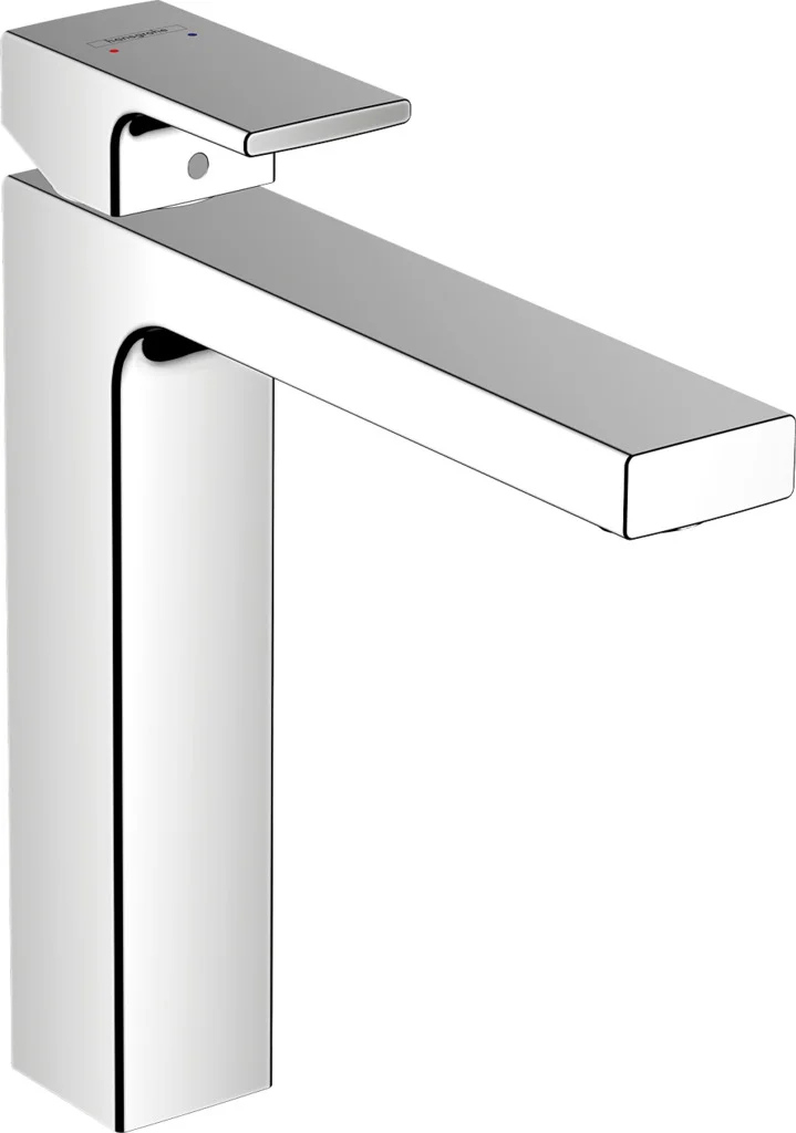 Hansgrohe Vernis Shape Einhebel-Waschtischmischer 190, Chrom, Ausladung 181 mm, Auslaufhöhe 190 mm Hansgrohe Vernis Shape Einhebel-Waschtischmischer 190, Chrom, Ausladung 181 mm, Auslaufhöhe 190 mm