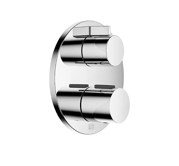 Dornbracht UP-Thermostat mit Einweg-Mengenregulierung Dark Brass gebürstet