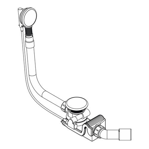 Kaldewei Ablaufgarnitur mit emaillierter Ablaufabdeckung Modell 4040 „Centro Duo“, „Ellipso Duo“ in alpinweiß Kaldewei Ablaufgarnitur mit emaillierter Ablaufabdeckung Modell 4040 „Centro Duo“, „Ellipso Duo“ in alpinweiß